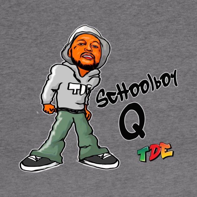 ScHoolboy Q by artcustomized